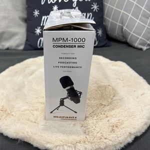 M-Track Duo USB Audio Interface and Marantz MPM-1000 Condenser Microphone